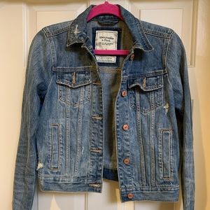 Distressed Jean Jacket
